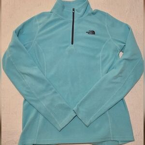 The North Face quarter zip fleece, women's size medium